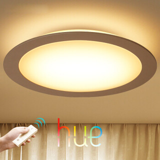 PHILIPS 飞利浦 HUE系列 睿晨 LED大吸顶灯 带遥控调光调色 68W 香槟金