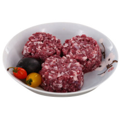 草原宏宝 内蒙古羔羊肉馅 420g/袋(内含140g*3份)包子馅料饺子馅料 国产谷饲羊肉 *8件