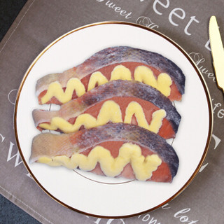  Seamix 禧美海产 柠檬酱三文鱼排（太平洋鲑鱼）200g 3片