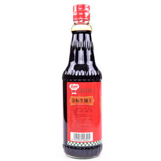  美味鲜 金标生抽王 500ml