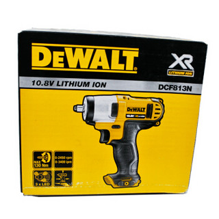 DEWALT 得伟 DCF813N-A9 冲击扳手10.8V锂电