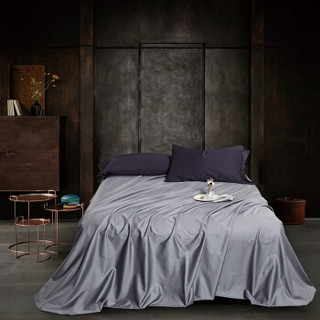 商品turqua 时光居品 床单 (烟灰紫,245*250cm)