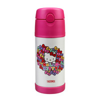 THERMOS 膳魔师 B2010-KTRB Hello Kitty款 儿童保温按扣吸管杯 ( 350ML)