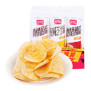 PANPAN FOODS 盼盼 薯片 混合口味 95g*3包