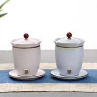 金镶玉 茶杯  300ml 心意对杯