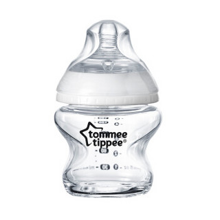 tommee tippee 汤美星 汤美星新生儿婴儿玻璃奶瓶正品宽口径宝宝防胀气250ml