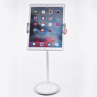 XGear 赛鲸 手机平板多功能桌面升降可调节360度直播懒人支架 适用于Surface等4.7至12.9英寸手机平板设备 银色S3