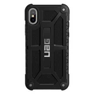 UAG iPhone  Xs/X (5.8 英寸)  防摔手机壳/保护套 尊贵系列  幻影黑