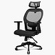 空间生活电脑椅子老板转椅家用办公舒适游戏椅 K21BK黑色