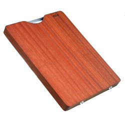 达乐丰 实木砧板 进口乌檀木整木切菜板 方形加厚案板WT001(40*30*3CM) *3件