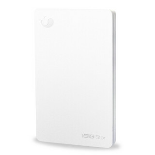 iBIG Stor 艾比格特 2.5英寸 1TB 智能移动硬盘 纯白色