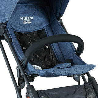 Huizhi 荟智 HD688 婴儿推车 (可折叠、四轮推车、轻便、HD688、牛仔蓝)