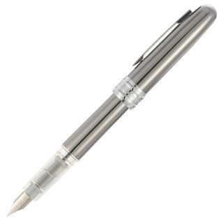 PLATINUM 白金 富士山 笔墨套装 (薄黑色、0.3mm、内含PGB-1000钢笔、瓶装墨水、吸墨器)
