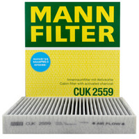 曼牌滤清器 曼牌(MANNFILTER)活性炭空调滤清器/空调滤芯CUK2559适用经典福克斯 05-09年 自动空调/蒙迪欧IV 1.8 2.0 2.5