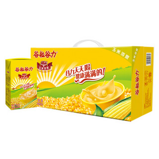 谷粒谷力 玉米浓浆 早餐奶饮料 250ml*18盒