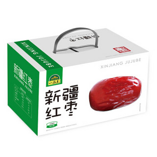 一品玉 新疆红枣 量贩装 2500g