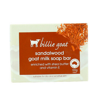 billie goat soap 比利山羊奶 孕妇婴幼儿羊奶皂 (100g、檀香味)