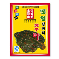 金刚山 拌苏子叶韩国泡菜紫苏叶延边特产风味下饭菜咸菜酱菜 245g
