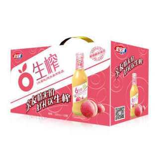  宏宝莱 生榨果汁 水蜜桃味 300ml*10