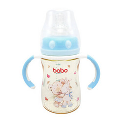 bobo 乐儿宝 PPSU宽口径奶瓶 带手柄 160ml *2件