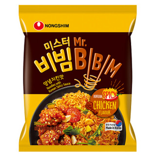  农心  MR.BBM拌拌先生 香辣炸鸡味速食拌面  126g*4