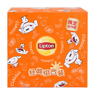 Lipton 立顿 JOY狗年礼盒 经典组合装(柠檬红茶+伯爵红茶) 90g