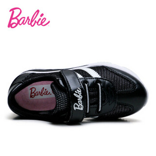 Barbie 芭比 2032 儿童运动鞋 ( 黑色 、32)