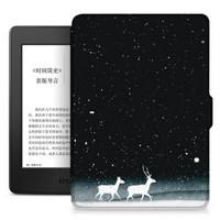 Kindle Paperwhite 3 6英寸电子书阅读器 wifi 黑色+柏图保护套林原雪鹿