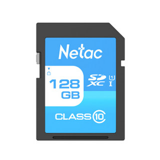  Netac 朗科 128GB SDHC UHS-I Class10 SD储存卡