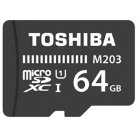 TOSHIBA 东芝 M203 microSDXC UHS-I U1 TF存储卡 64GB