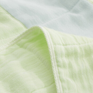COVATOR 隽优 日式六层纱布纯棉毯 绿色 150*200cm