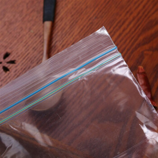 新鲜生活 双拉链食品密封保鲜袋 密实袋 防潮袋（27cm*28cm）12只 SH-7390