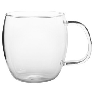 嘉鸿美居 静思系列 G019 玻璃茶杯3件套 450ml