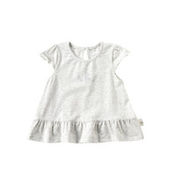 Tong Tai 童泰 T81X0277 女宝宝短袖背心 (灰色、 90)