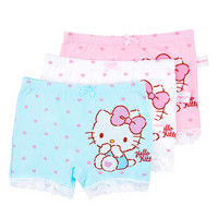 Hello Kitty 凯蒂猫 KT2030 女童内裤 (L码 130cm、三条装  )