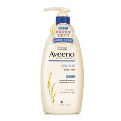 Aveeno 艾惟诺 艾维诺舒缓柔嫩燕麦沐浴乳沐浴露沐浴液保湿532ml