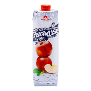  Paradise 果汁饮料 苹果汁 1L*2瓶