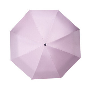 JUST MODE 五折彩胶遮阳伞 粉色