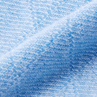 PurCotton 全棉时代 幼儿男款菱形格提花袜 (天蓝+蔚蓝、11cm 建议1-2岁、男款、2双)