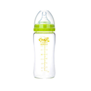 m&n bear 咪呢小熊 咪呢小熊奶瓶 (180ml 270ml、S、玻璃、宽口径)