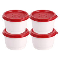 Tupperware 特百惠 迷你圆形保鲜盒 4件套140ml