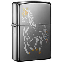 ZIPPO 之宝 28645-043373 打火机 黑冰馬