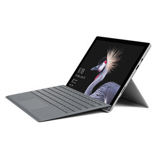 Microsoft 微软 Surface Pro 5 12.3英寸 Windows 二合一平板电脑 (2736*1824、酷睿i7、16GB、1TB、WiFi版、亮铂金)+键盘套装