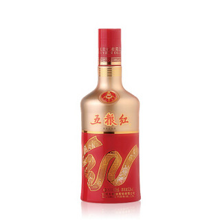 五粮液 五粮红 金飘带 52度 浓香型白酒 500ml*6瓶 整箱