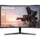 SAMSUNG 三星 C27JG52QQC 26.9英寸 显示器（2560×1440、144Hz、1800R）