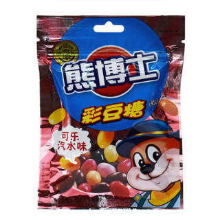 徐福记 熊博士 彩豆糖 可乐汽水味 60g