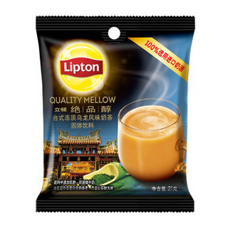  Lipton 立顿 台式冻顶乌龙奶茶 21g*24包