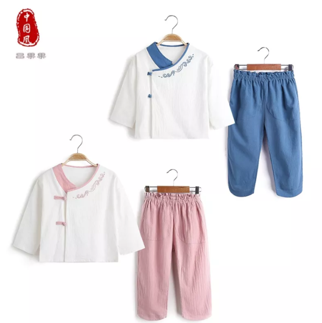 淘宝最具仪式感的40件汉服童装,体验传统文化特色,中秋国庆给娃穿起来!
