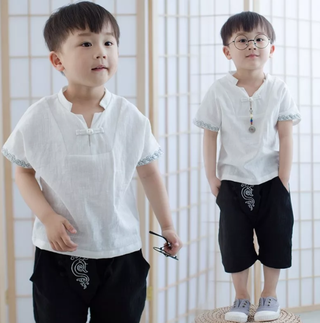 淘宝最具仪式感的40件汉服童装,体验传统文化特色,中秋国庆给娃穿起来!
