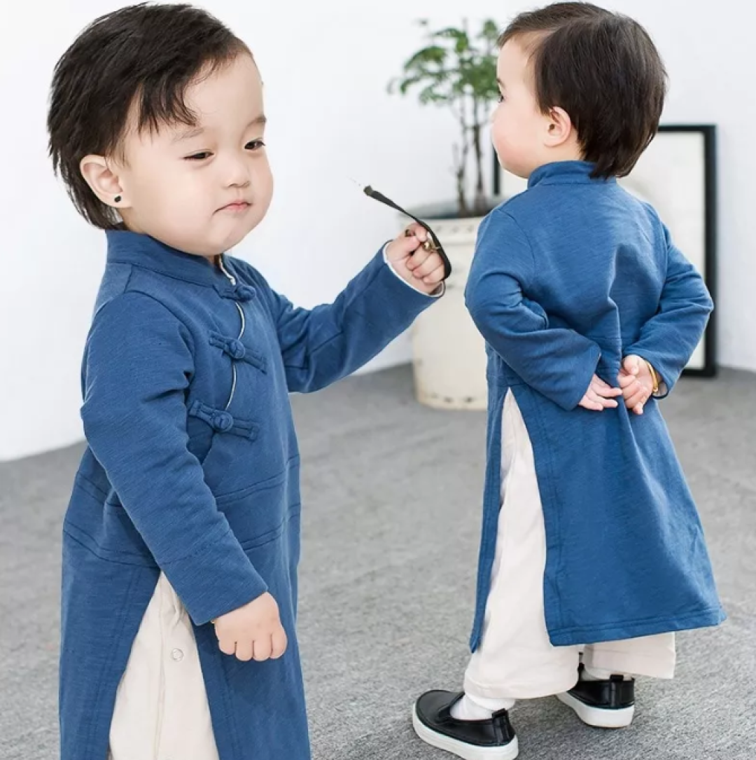 淘宝最具仪式感的40件汉服童装,体验传统文化特色,中秋国庆给娃穿起来!